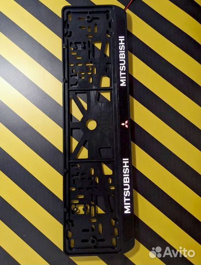 Номерная рамка с вашим логотипом