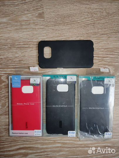 Чехол Samsung S6 edge 4 штуки за