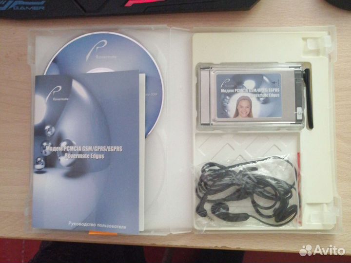 Модем pcmcia GSM/gprs/egprs rovermate edgus
