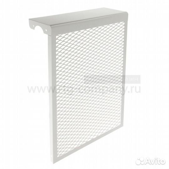 Экран для чугунного радиатора на 3 секции белый 29