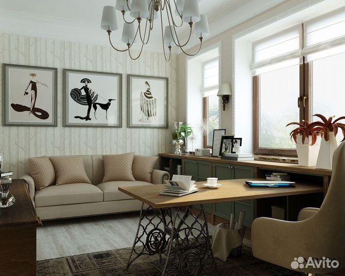 Шкаф на заказ, Бук, цвет по RAL