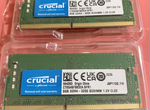 DDR4 3200 мгц Crucial 8 гб sodimm оперативная пам