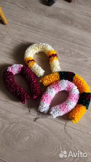 Индийские украшения в волосы гирлянда