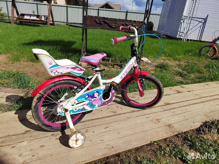 Детский велосипед для девочки 16