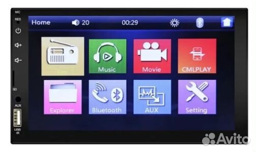 Автомагнитола с экраном универсальная