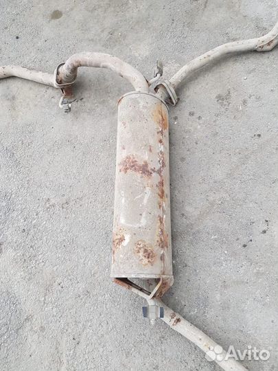 Глушитель на Honda Civic 5D