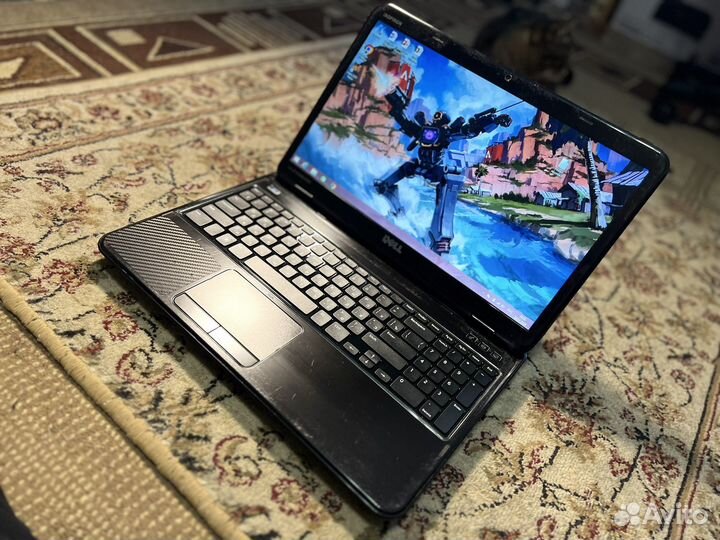 Мощный Ноутбук Dell 4ядра/6гб/2 видюхи