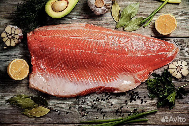 Рыба форель слабосоленная (турция)