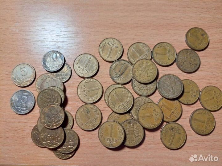 Монеты разные