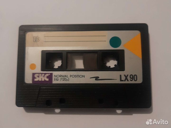Аудиокассета skc lx90 б. У