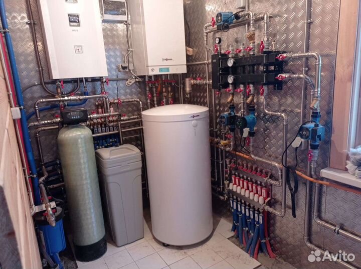 Монтаж отопления, тёплый пол, zota, ремонт котла