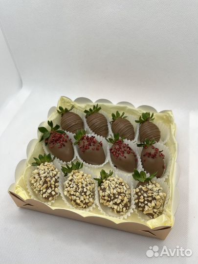 Клубника в шоколаде в наборах