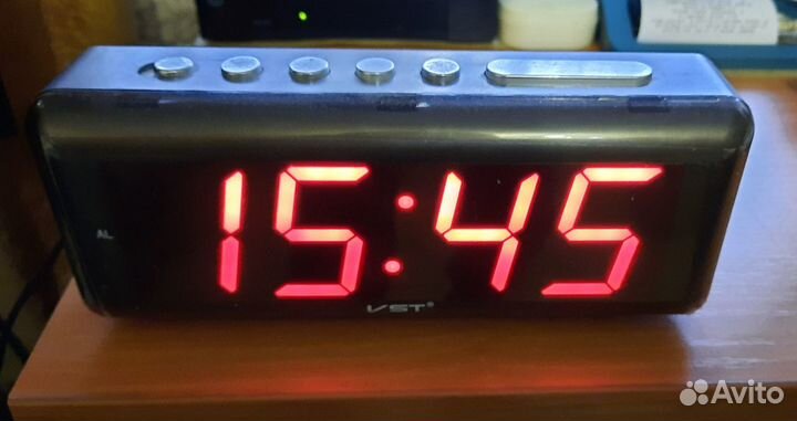Часы VST - будильник - на запчасти