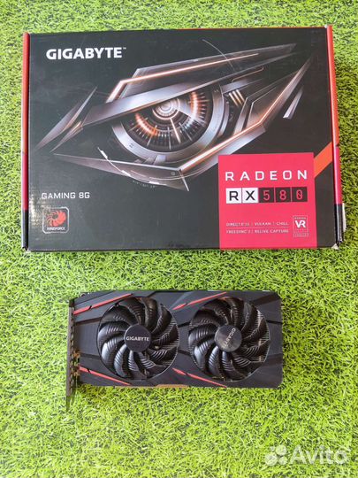 Видеокарта rx 580 8gb Gigabyte