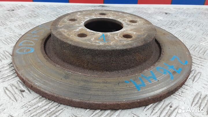 Диск тормозной задний ford focus 2 2005 2007