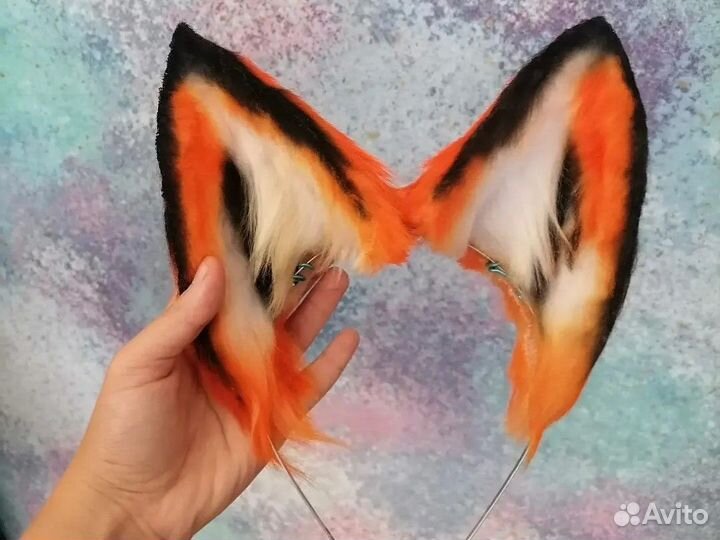 Лисьи ушки на ободке