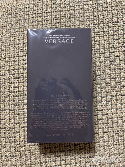 Мужская туалетная вода Versace pour homme 100 ml