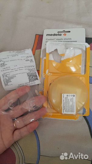 Силиконовые накладные соски medela