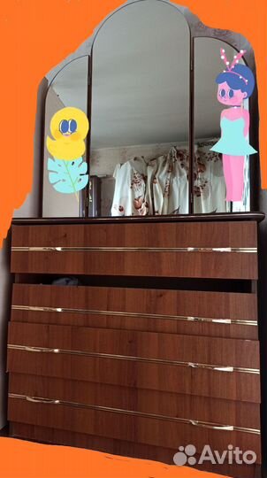 Зеркало трельяж