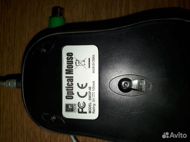 Проводная мышь PS/2 A4tech swop-48