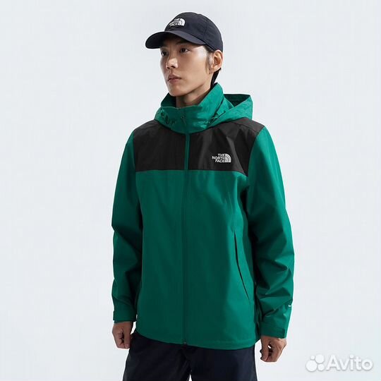 THE north face Windbreaker Jackets Men Endless Green (M)(58)