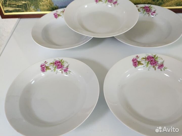 Тарелки суповые глубокие СССР