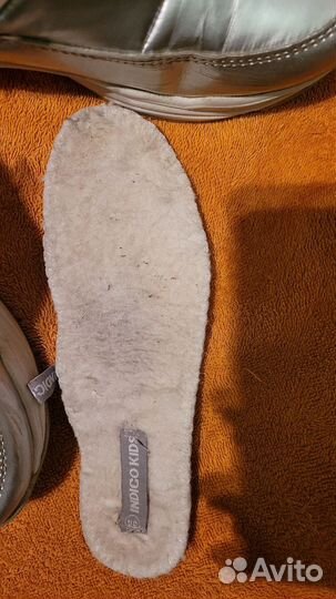 Дутики зимние для девочки 34 размер