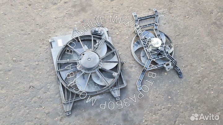 Вентилятор охлаждения Рено Логан Лада Ларгус