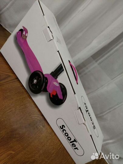 Самокат детский трехколесный