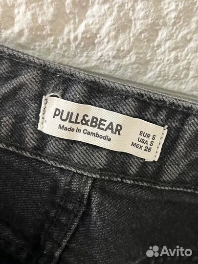 Джинсовая юбка pull&bear