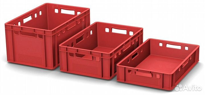 Ящики пластмассовые