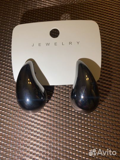 Серьги капли бижутерия