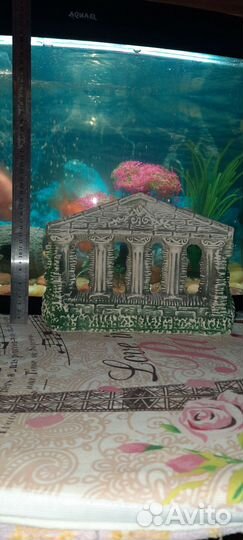 Декорации для аквариума корабль