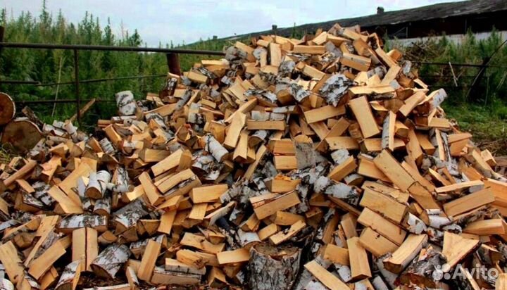 Дрова колотые