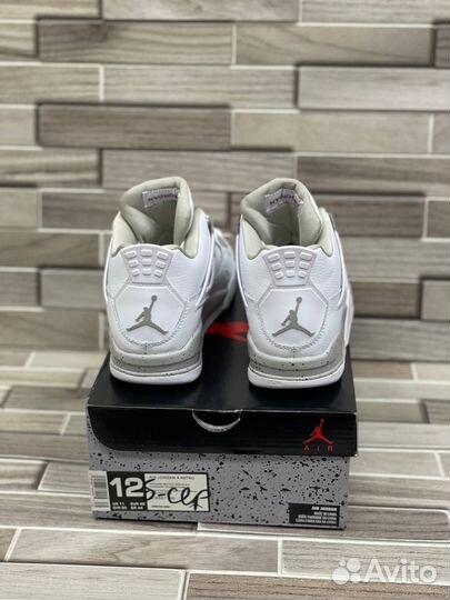 Кроссовки Air Jordan 4 Retro White Oreo (36-45)