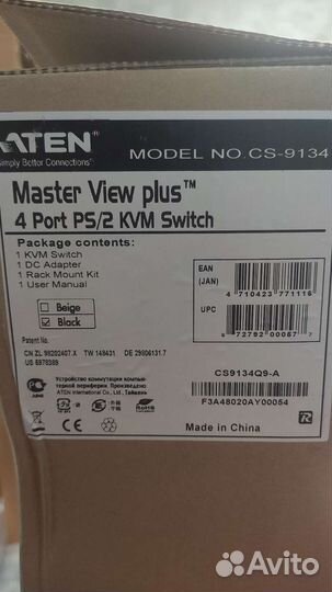 KVM переключатель aten CS9134 / CS9134Q9-A
