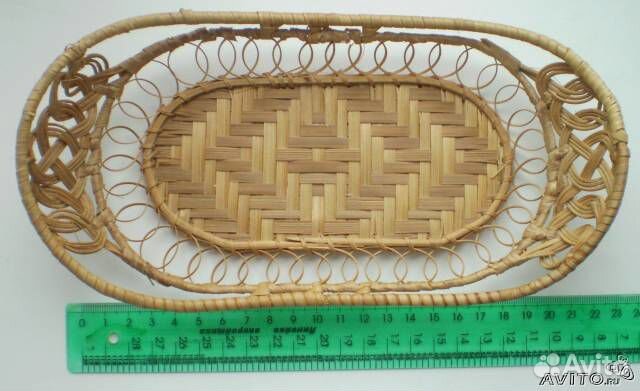 Хлебница из соломки СССР б/у