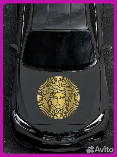 Наклейка Versace на футболки