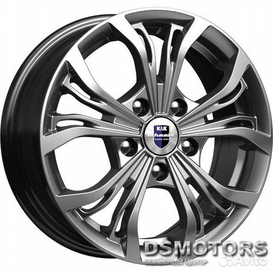 Диски Аламида 6.5/16 5x114.3 ET45 d66.1 дарк плати