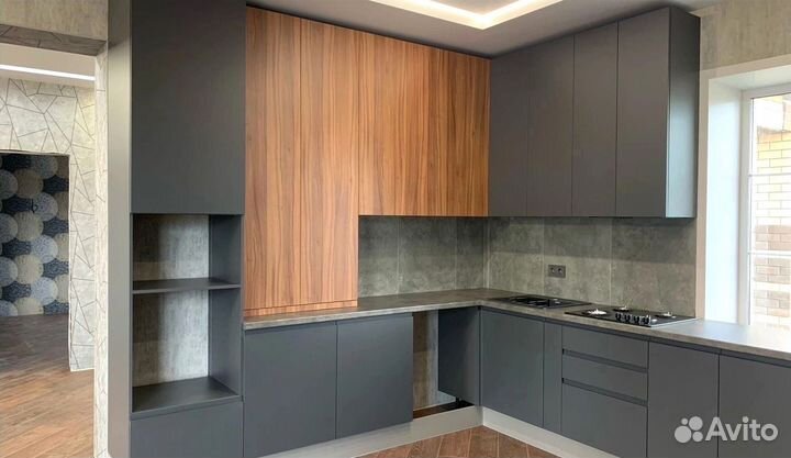 Угловая кухня как IKEA