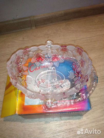 Ваза конфетница с крышкой