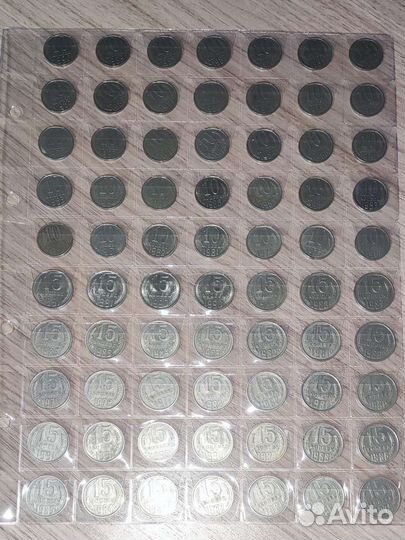 Коллекция монет ссср-Россия