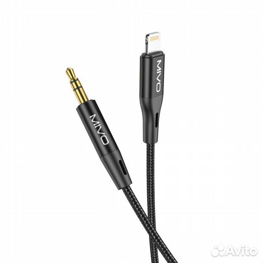 Аудио кабель iPhone Lightning на AUX 3.5mm / 1.2м