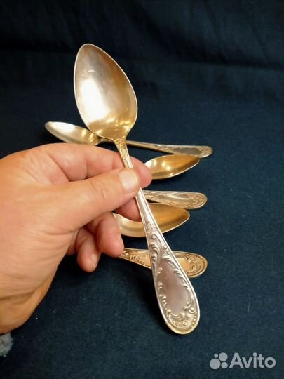 Ложки столовые мельхиор СССР