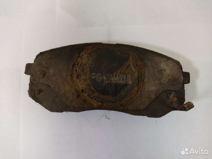 Колодки тормозные передние для kia sportage 3