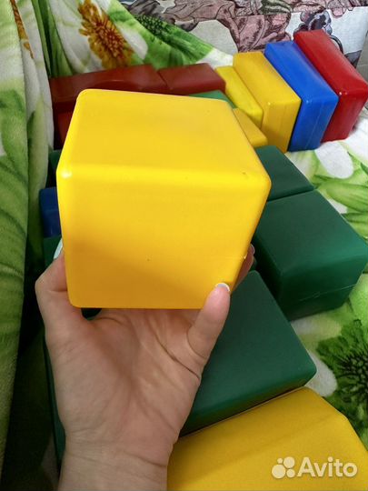 Кубики детские мягкие конструктор