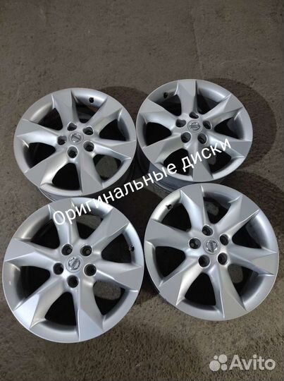 Диски литые ниссан кашкай R-17