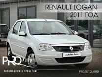 Renault Logan 1.4 MT, 2011, 89 451 км, с пробегом, цена 445 000 руб.