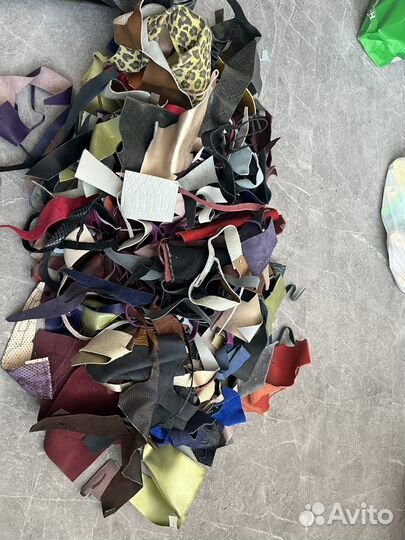 Лоскуты натуральной кожи