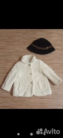 Пальто для девочки 80